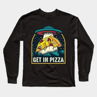 Pizza Abduction Long Sleeve T-Shirt